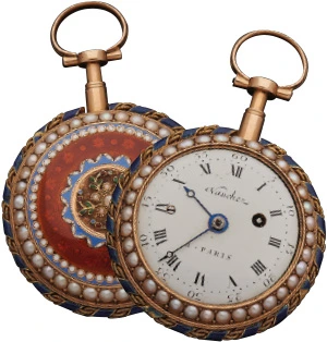 Montre de poche, en or jaune