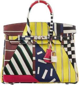 sac Birkin réalisé en tandem avec l’architecte et illustrateur irlandais Nigel Peake