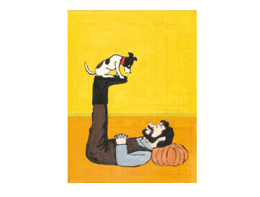 Projet pour l’affiche du film Alexandre le Bienheureux