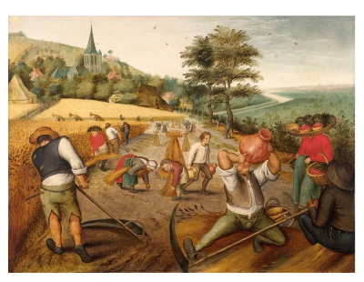 La Moisson, allégorie de l’été, de Pieter Brueghel le Jeune